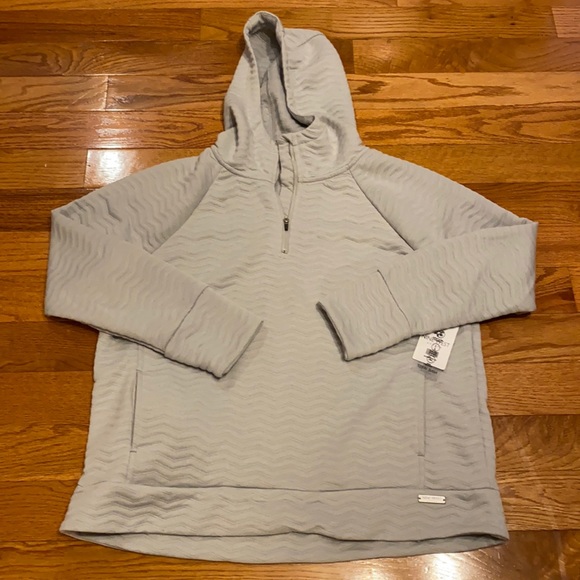Nine West Tops - Nine West Active 1/4 Zip Hoodie Pullover with Pockets and Thumb holes in sleeves